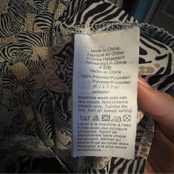 NWT J. Crew zebra blouse - Picture 7 of 7